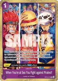 When You're at Sea You Fight against Pirates!! (2025 Pirates League Store Qualifier Winner) - One Piece Promotion Cards - One Piece Card Game card