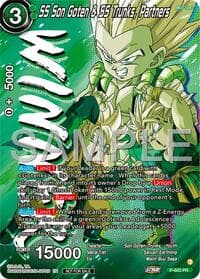 SS Son Goten & SS Trunks, Partners (Tournament Pack Vol.12) (Winner) - Tournament Promotion Cards - Dragon Ball Super: Masters card