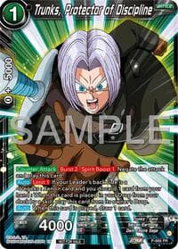 Trunks, Protector of Discipline (Tournament Pack Vol.12) - Tournament Promotion Cards - Dragon Ball Super: Masters card