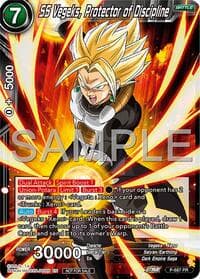 SS Vegeks, Protector of Discipline (Tournament Pack Vol.12) - Tournament Promotion Cards - Dragon Ball Super: Masters card