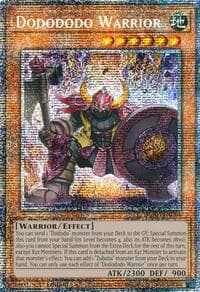 Dodododo Warrior (Starlight Rare) - Duelist's Advance - YuGiOh card