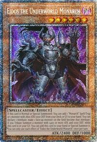 Eidos the Underworld Monarch (Starlight Rare) - Duelist's Advance - YuGiOh card