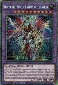 Nerva the Power Patron of Creation (Starlight Rare) - Duelist's Advance - YuGiOh card