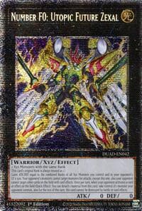Number F0: Utopic Future Zexal (Starlight Rare) - Duelist's Advance - YuGiOh card