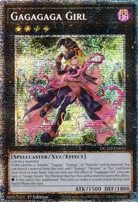 Gagagaga Girl (Starlight Rare) - Duelist's Advance - YuGiOh card