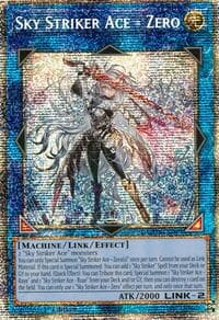 Sky Striker Ace = Zero (Starlight Rare) - Duelist's Advance - YuGiOh card
