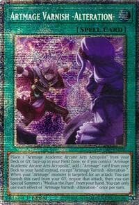Artmage Varnish -Alteration- (Starlight Rare) - Duelist's Advance - YuGiOh card