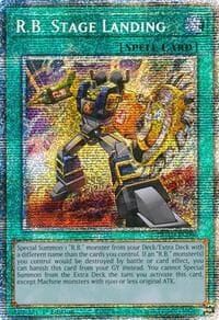 R.B. Stage Landing (Starlight Rare) - Duelist's Advance - YuGiOh card