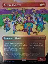 Seven Dwarves (0817) - Secret Lair Drop Series - Magic: The Gathering card
