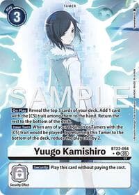 Yuugo Kamishiro (Alternate Art) - Cyber Eden - Digimon Card Game card