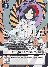 Yuugo Kamishiro (SP) - Cyber Eden - Digimon Card Game card
