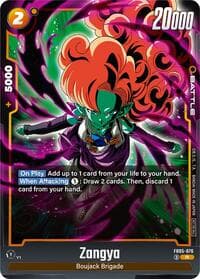 Zangya (Limited Pack 02) - Tournament and Championship Promos - Dragon Ball Super: Fusion World card