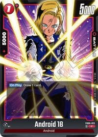 Android 18 (Limited Pack 02) - Tournament and Championship Promos - Dragon Ball Super: Fusion World card