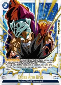 Cross Arm Dive (Limited Pack 02) (Alternate Art) - Tournament and Championship Promos - Dragon Ball Super: Fusion World card