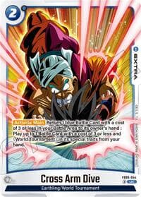 Cross Arm Dive (Limited Pack 02) - Tournament and Championship Promos - Dragon Ball Super: Fusion World card