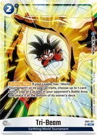 Tri-Beam (Limited Pack 02) - Tournament and Championship Promos - Dragon Ball Super: Fusion World card
