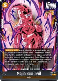 Majin Buu : Evil (Limited Pack 02) - Tournament and Championship Promos - Dragon Ball Super: Fusion World card