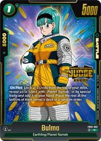 Bulma (Judge Pack (Event Judge) 04) - Tournament and Championship Promos - Dragon Ball Super: Fusion World card