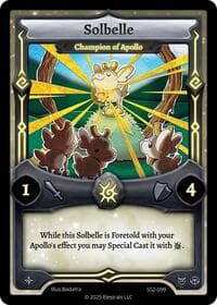 Solbelle - Champion of Apollo - Shattered Stars Chapter 2 [SS2] - Elestrals card