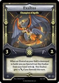 Exaltus - Champion of Apollo - Shattered Stars Chapter 2 [SS2] - Elestrals card
