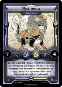 Nyximera - Risen Form - Shattered Stars Chapter 2 [SS2] - Elestrals card