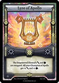 Lyre of Apollo - Shattered Stars Chapter 2 [SS2] - Elestrals card
