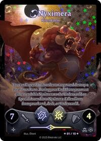 Nyximera - Risen Form (Serialized) - Shattered Stars Chapter 2 [SS2] - Elestrals card