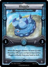 Sluggle - Champion of Poseidon - Shattered Stars Chapter 2 [SS2] - Elestrals card