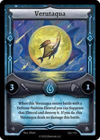 Verutaqua - Shattered Stars Chapter 2 [SS2] - Elestrals card