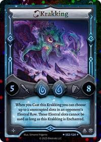 Krakking (Stellar) - Shattered Stars Chapter 2 [SS2] - Elestrals card
