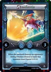Javelantis (Stellar) - Shattered Stars Chapter 2 [SS2] - Elestrals card