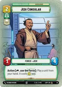 Jedi Consular (Foil) - Legends of the Force: Weekly Play Promos - Star Wars: Unlimited card