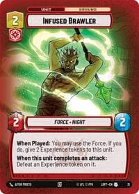 Infused Brawler (Foil) - Legends of the Force: Weekly Play Promos - Star Wars: Unlimited card