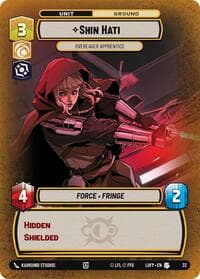 Shin Hati - Overeager Apprentice (Foil) - Legends of the Force: Weekly Play Promos - Star Wars: Unlimited card
