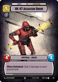 HK-87 Assassin Droid (Foil) - Legends of the Force: Weekly Play Promos - Star Wars: Unlimited card
