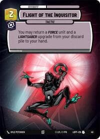 Flight of the Inquisitor (Foil) - Legends of the Force: Weekly Play Promos - Star Wars: Unlimited card