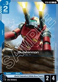 Guncannon - Starter Deck 01: Heroic Beginnings - Gundam Card Game card