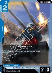 Guntank - Starter Deck 01: Heroic Beginnings - Gundam Card Game card