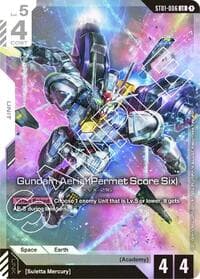 Gundam Aerial (Permet Score Six) - Starter Deck 01: Heroic Beginnings - Gundam Card Game card