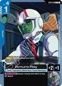 Amuro Ray - Starter Deck 01: Heroic Beginnings - Gundam Card Game card