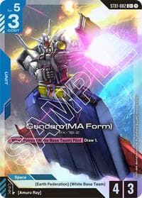 Gundam (MA Form) (C+) - Starter Deck 01: Heroic Beginnings - Gundam Card Game card