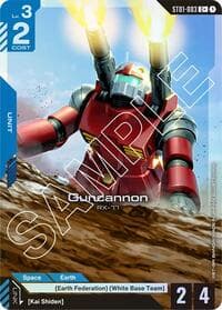 Guncannon (C+) - Starter Deck 01: Heroic Beginnings - Gundam Card Game card