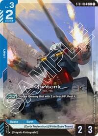 Guntank (C+) - Starter Deck 01: Heroic Beginnings - Gundam Card Game card