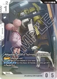 Asticassia School of Technology, Earth House (C+) - Starter Deck 01: Heroic Beginnings - Gundam Card Game card