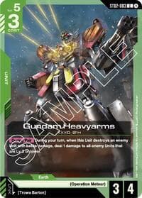 Gundam Heavyarms - Starter Deck 02: Wings of Advance - Gundam Card Game card
