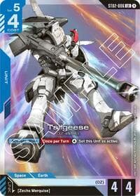 Tallgeese - Starter Deck 02: Wings of Advance - Gundam Card Game card