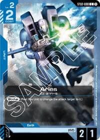 Aries - Starter Deck 02: Wings of Advance - Gundam Card Game card