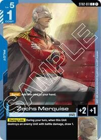 Zechs Merquise - Starter Deck 02: Wings of Advance - Gundam Card Game card