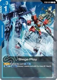 Siege Ploy - Starter Deck 02: Wings of Advance - Gundam Card Game card