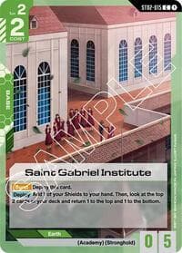Saint Gabriel Institute - Starter Deck 02: Wings of Advance - Gundam Card Game card